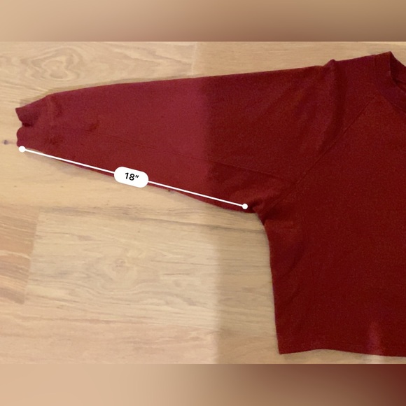 Express Rhinestone Button Henley Fleece Sweatshirt Crop boxy fit Size Large - Picture 10 of 10